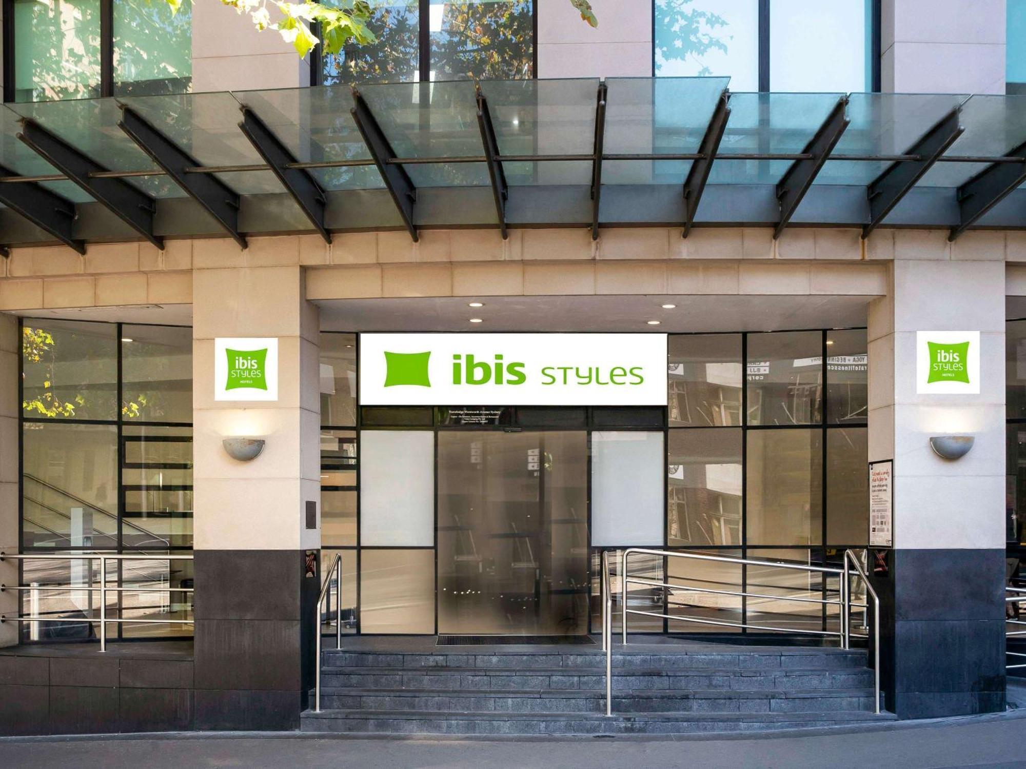 Ibis Styles Sydney Central Exterior foto